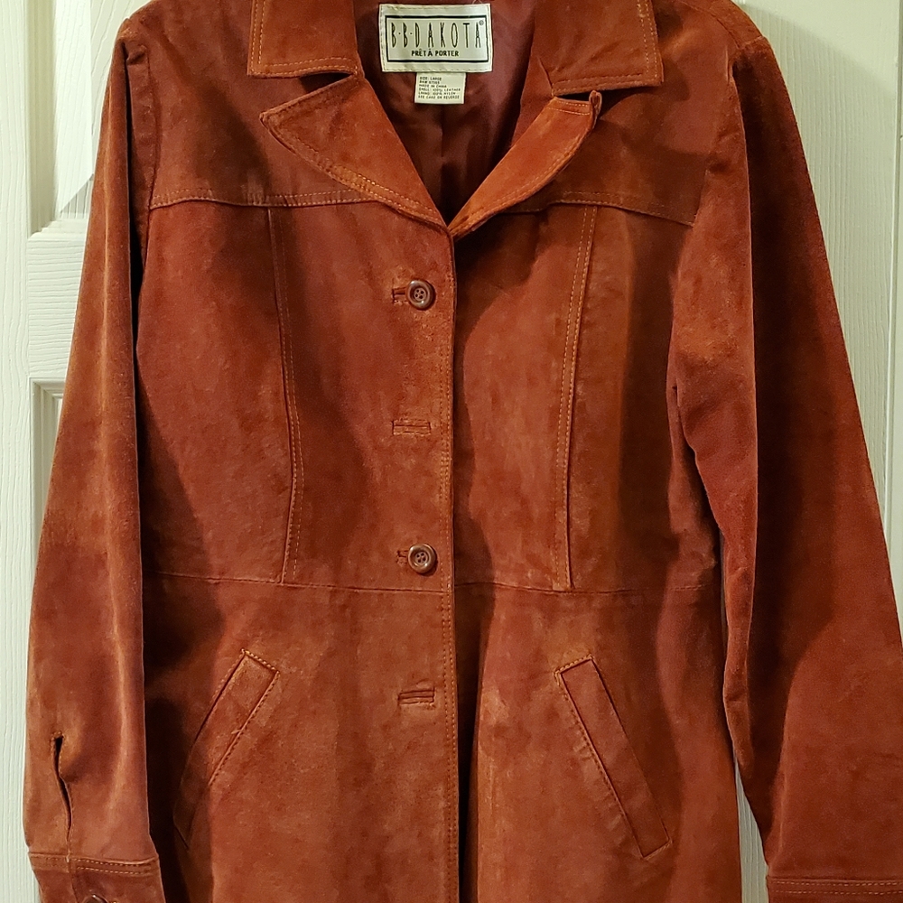 Suede Leather Jacket